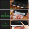 image:imageNutriChef Automatic Vacuum Air Sealing System for Food Preservation with Starter KitCompact DesignLab TestedDry amp Moist Food Modes with Led Indicator LightsBlackPack of 4