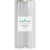 image:imageNutriChef Two 8 X 10 4 mil Premium Vacuum Rolls  Commercial Grade Food Storage Sealer wAutomatic Vacuum Air Sealing System Reusable Sealer For Food Preservation