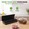 image:imageNutriChef Vacuum Sealer for Food Roll Cutter Gentle and Normal Modes  Built in cutter Automatic Electric Air Sealing Preserver System Digital controls amp LED indicators Dry amp Moist food Modes