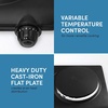 image:imageNutriChef 30 Quarts Kitchen Convection Oven  Elite Gourmet EDB302BF Countertop Double Cast Iron Burner