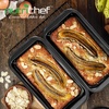image:imageNutriChef 10 NonStick Loaf Pan  Large Premium Carbon Steel Baking Pan for Bread Meatloaf amp More  Dishwasher Safe Black Pack of 2One size Pack of 2