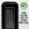 image:imageNutriChef 10 NonStick Loaf Pan  Large Premium Carbon Steel Baking Pan for Bread Meatloaf amp More  Dishwasher Safe Black Pack of 2One size Pack of 2